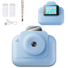 New 2.4" Kid's Camera Cute Style Instant Printing Thermal Photo Paper Recording Function 1080P Video Photography Camcorder + FREE SanDisk 32GB microSDHC Card